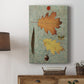 Autumn Leaf III Premium Gallery Wrapped Canvas - Ready to Hang