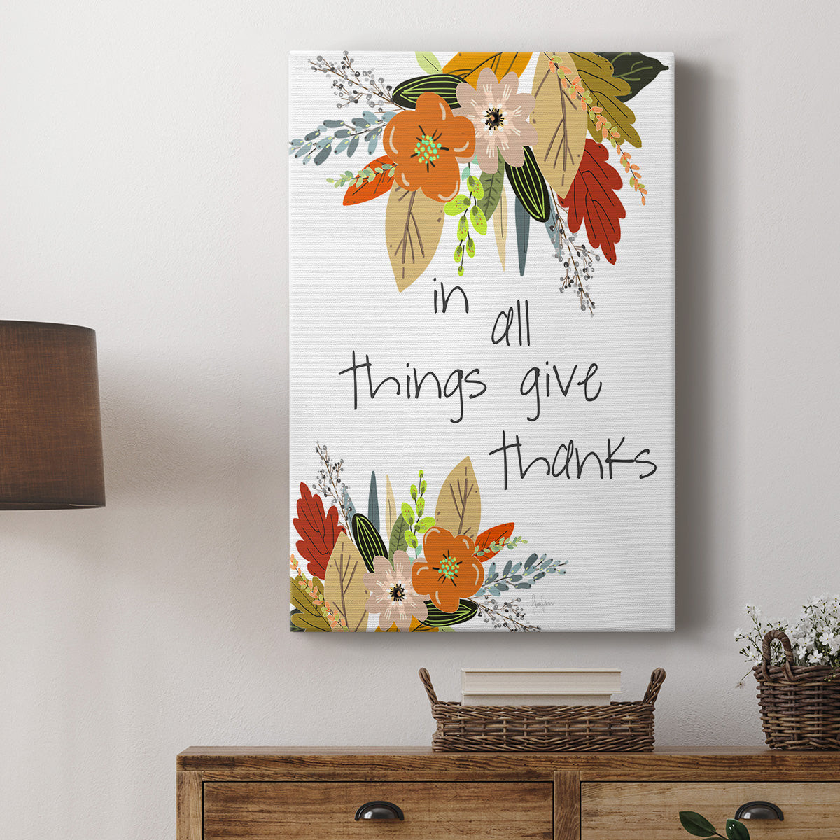 Illustrated Impressions I - Canvas Art Print