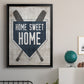 Home Sweet Home Base - Modern Framed Canvas Print