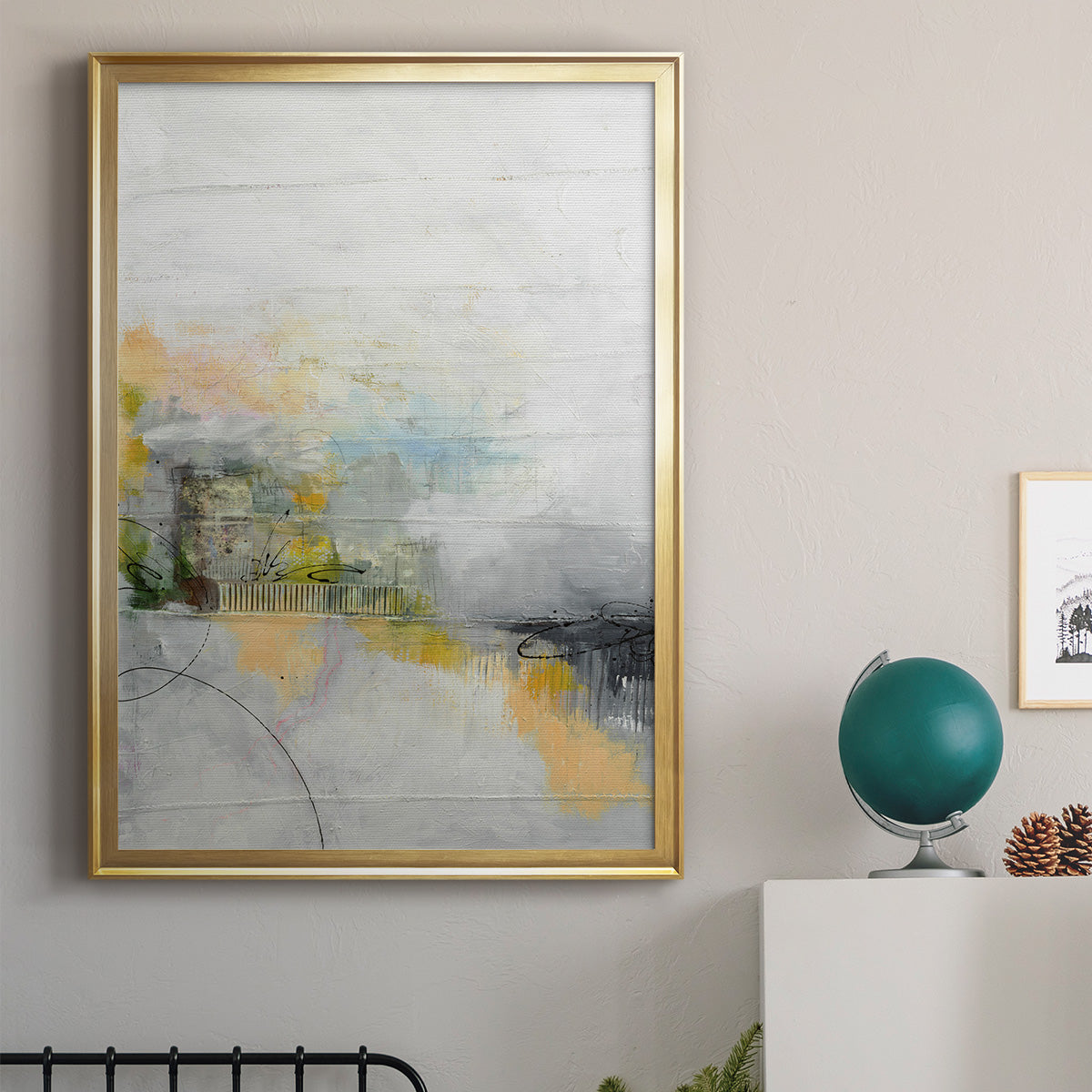 A Place of My Own - Modern Framed Canvas Print