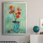 Orange Pop - Modern Framed Canvas Print