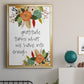 Illustrated Impressions II - Modern Framed Canvas Print
