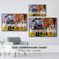 The Painter and His Model, 1963 - Floater Framed Canvas Print
