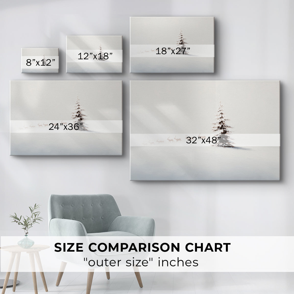Snowwhite Hush - Canvas Art Print