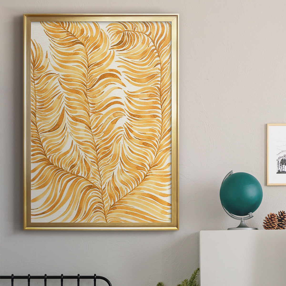 Quiet Harmony IV - Modern Framed Canvas Print