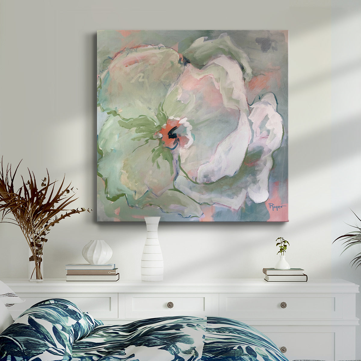 Contemporary Floral II - Canvas Art Print