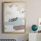 Neutral Wash II - Modern Framed Canvas Print