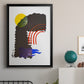 Shifting IV - Modern Framed Canvas Print