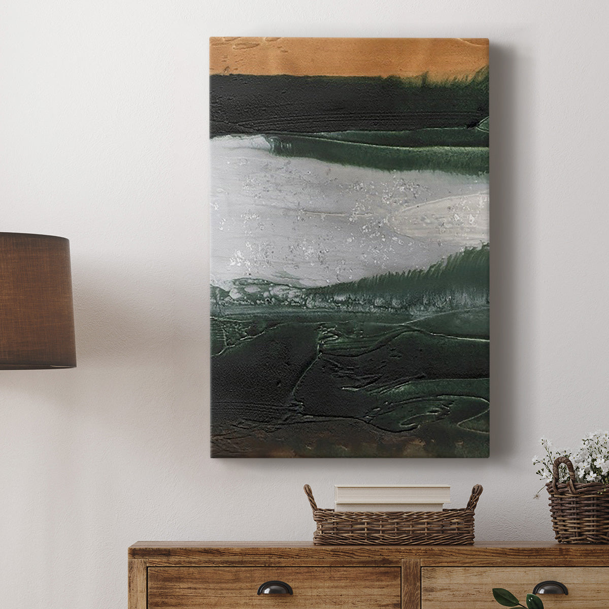 Embellished Coastal Plain II - Canvas Art Print