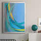 Circulating Flow I - Modern Framed Canvas Print