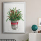 Winter Greens - Modern Framed Canvas Print