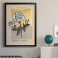 Floral Diary II - Modern Framed Canvas Print