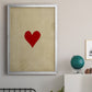Small Heart - Modern Framed Canvas Print