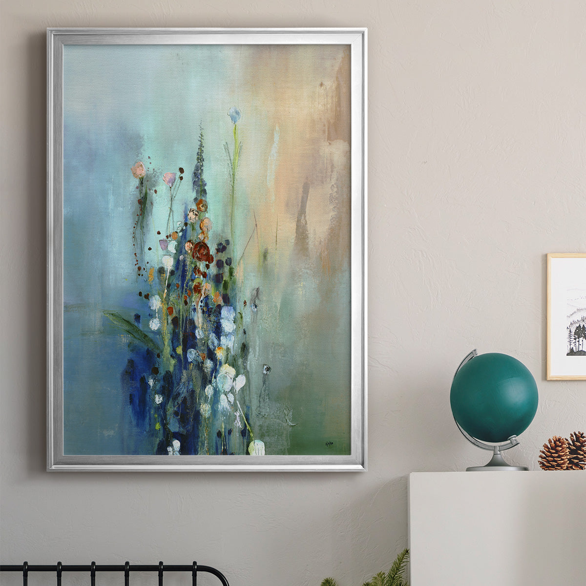 Current Air I - Modern Framed Canvas Print