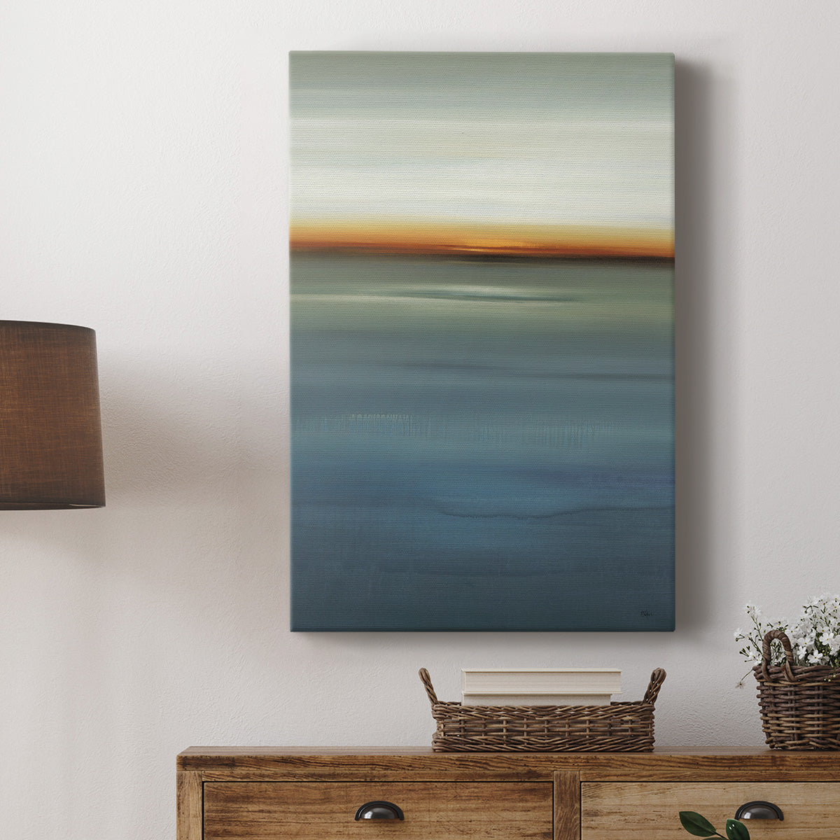 Beside the Blue I Premium Gallery Wrapped Canvas - Ready to Hang