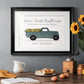 Farmers Market Truck Premium Framed Print - Ready to Hang