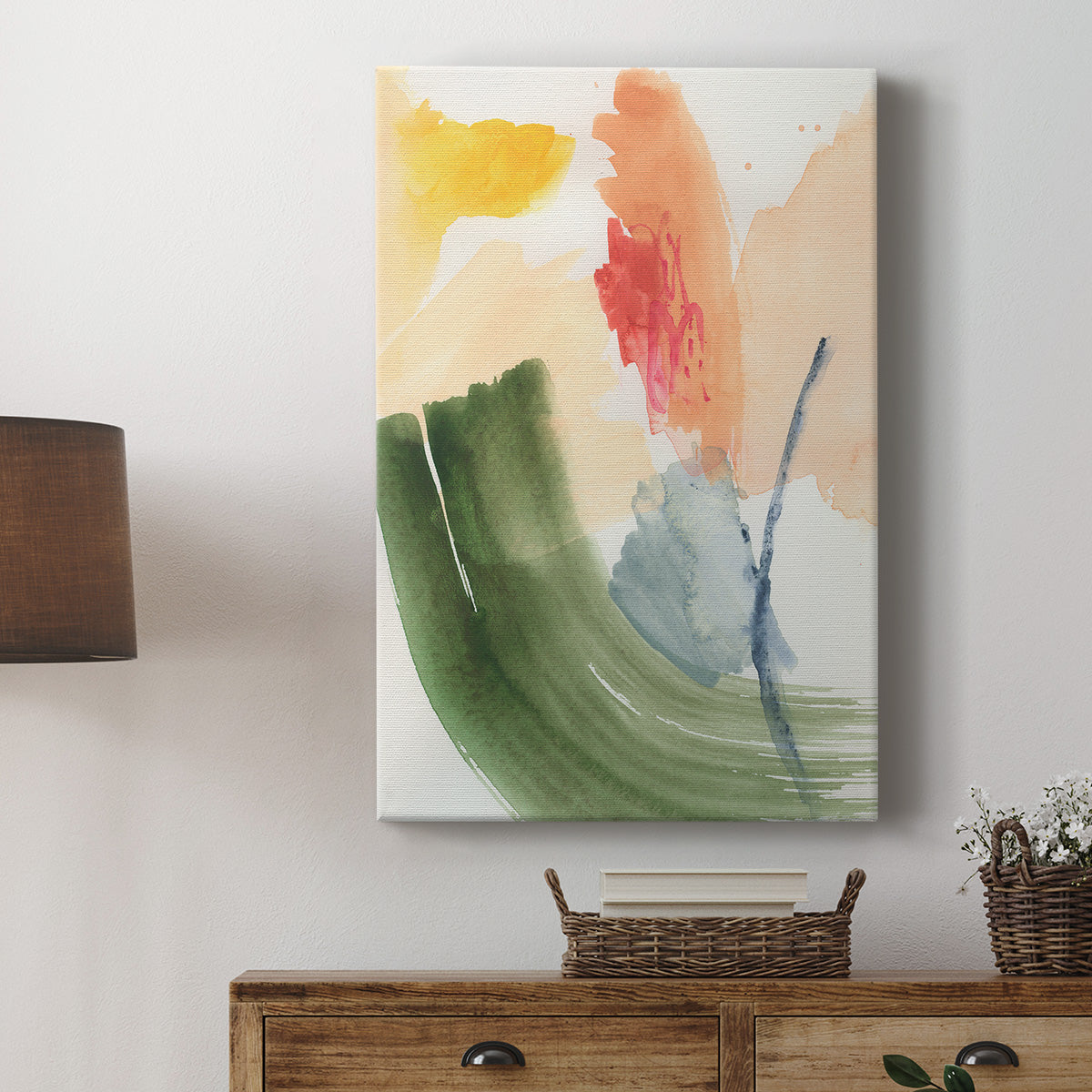 Garden Palette I Premium Gallery Wrapped Canvas - Ready to Hang