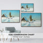 Shoveling Snow on a Beautiful Winter Day, c. 1898 - Floater Framed Canvas Print