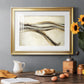 Catching a Metallic Wave - Modern Framed Art Print