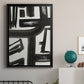 Inkwell Intersect II - Modern Framed Canvas Print