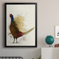 Pheasant Splash 8 - Modern Framed Canvas Print