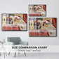 Woman with Anemones (Femme et anémones), c. 1920-1921 - Floater Framed Canvas Print