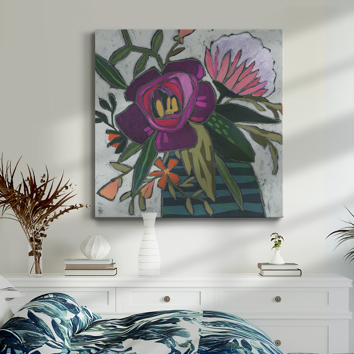 Carnivale Flora I - Canvas Art Print