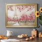 Spring In Paris - Modern Framed Canvas Print