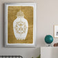 Golden Urn I - Modern Framed Canvas Print