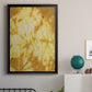 Turmeric Sunrise II - Modern Framed Canvas Print