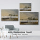Barge below Flatford Lock, c. 1810 - Floater Framed Canvas Print