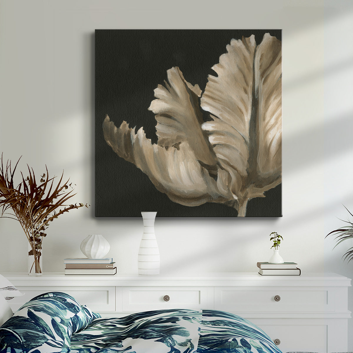 Classical Blooms II - Canvas Art Print