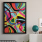 Bold Shape Shift II - Modern Framed Canvas Print