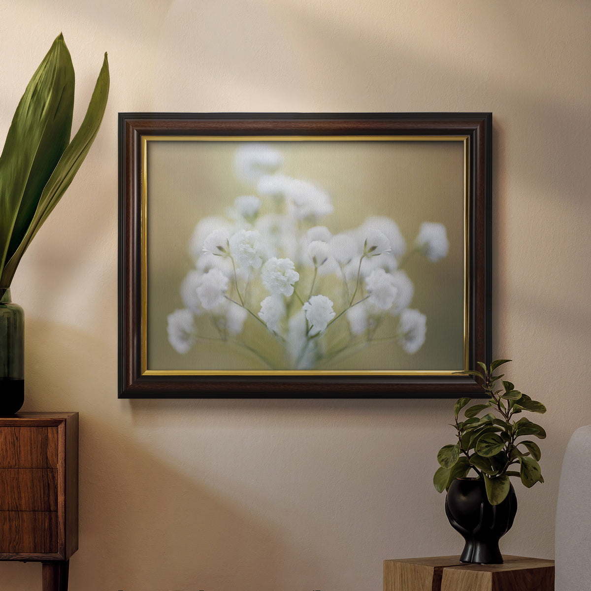 Baby's Breath Study I Premium Framed Canvas- Ready to Hang