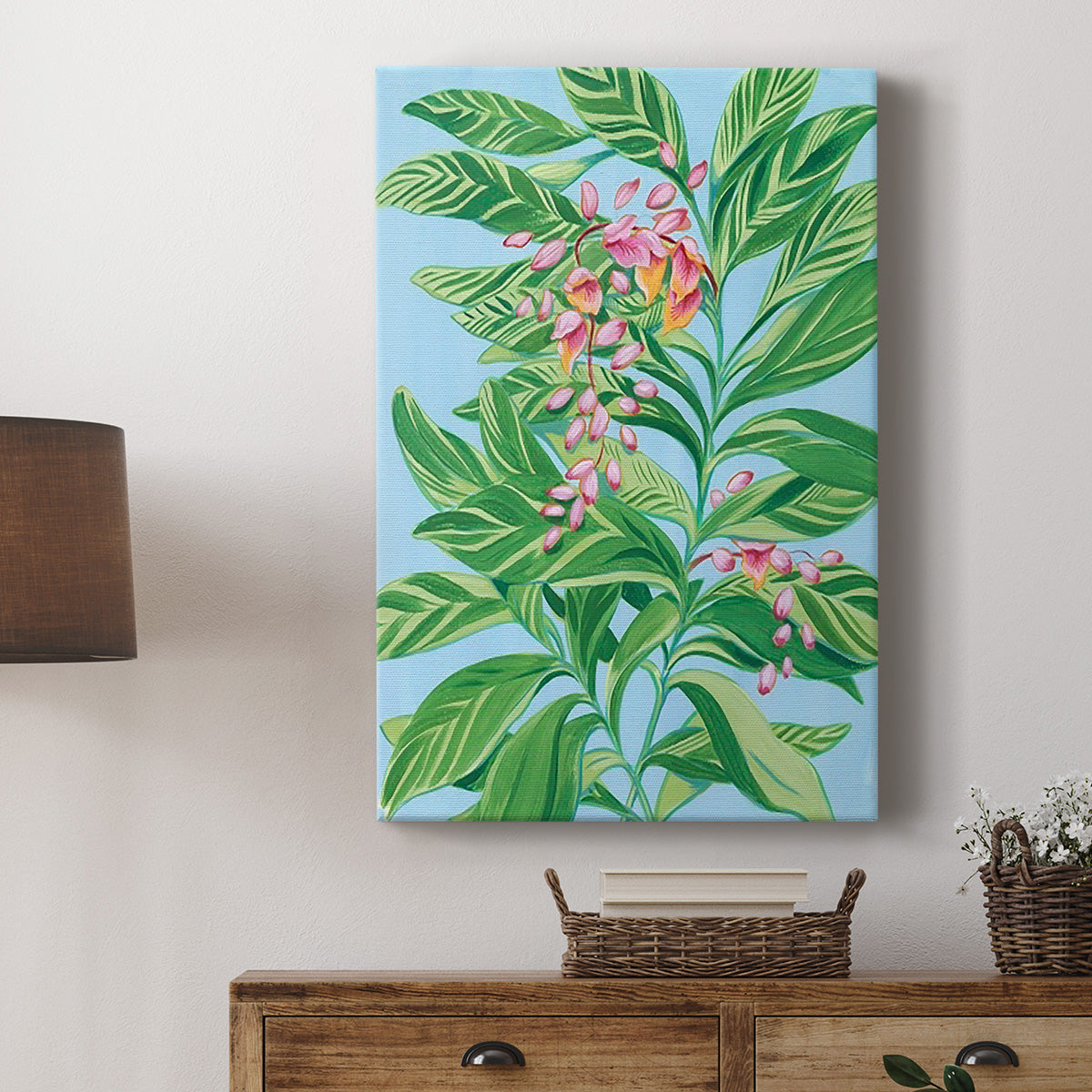 Tropical Shell Ginger II - Canvas Art Print