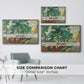The Garden of Saint-Paul Hospital, 1889 - Floater Framed Canvas Print