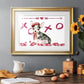 Puppy Valentine Collection A - Modern Framed Art Print