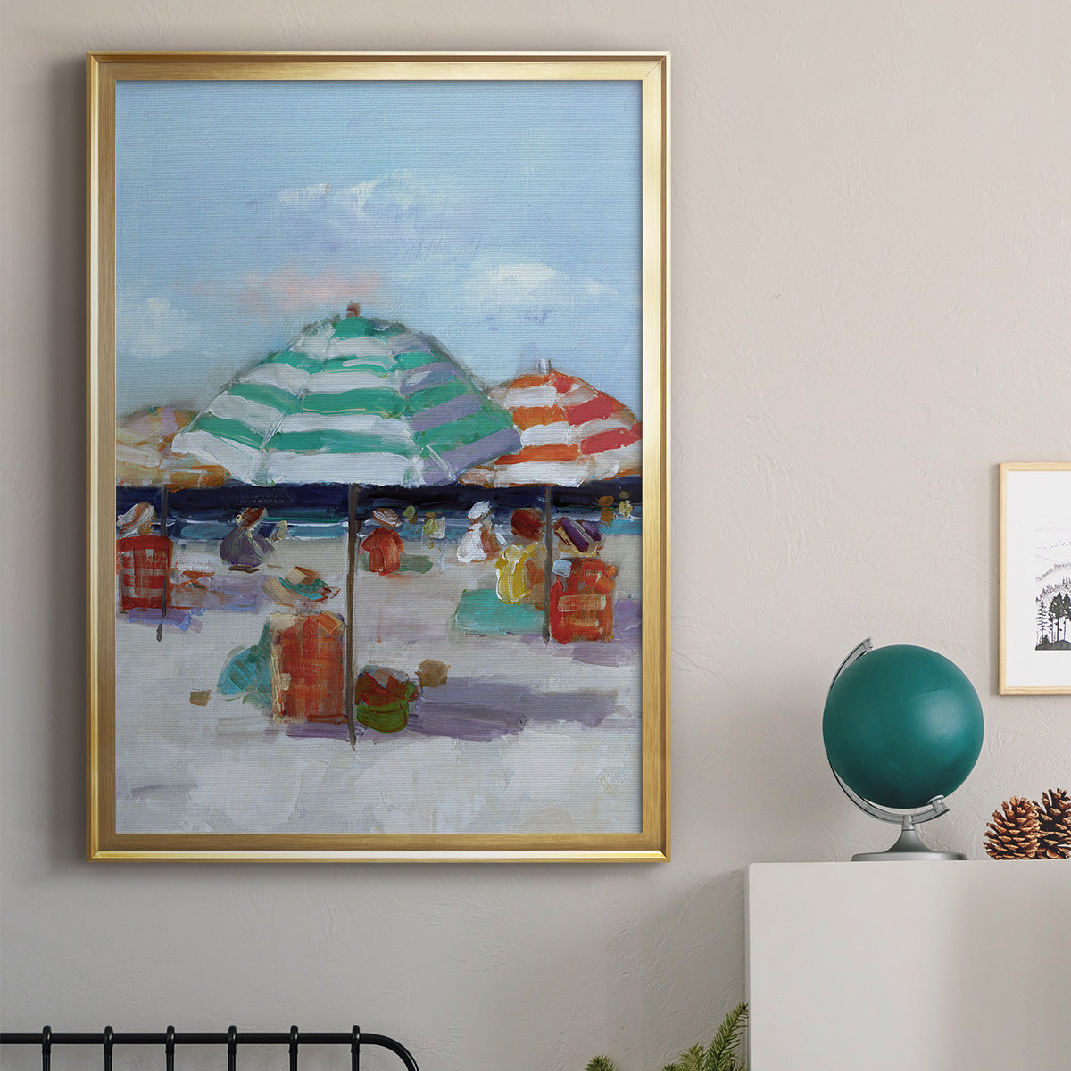 A Day Dream I - Modern Framed Canvas Print