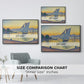 The Port at Sunset, Opus 236, Saint Tropez, 1892 - Floater Framed Canvas Print
