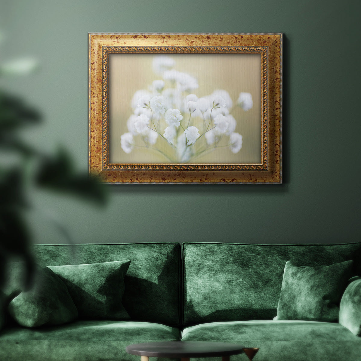 Baby's Breath Study I Premium Framed Canvas- Ready to Hang