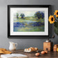 Wildflower View - Modern Framed Art Print