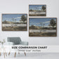 La Cervara, the Roman Campagna, c. 1830-1831 - Floater Framed Canvas Print