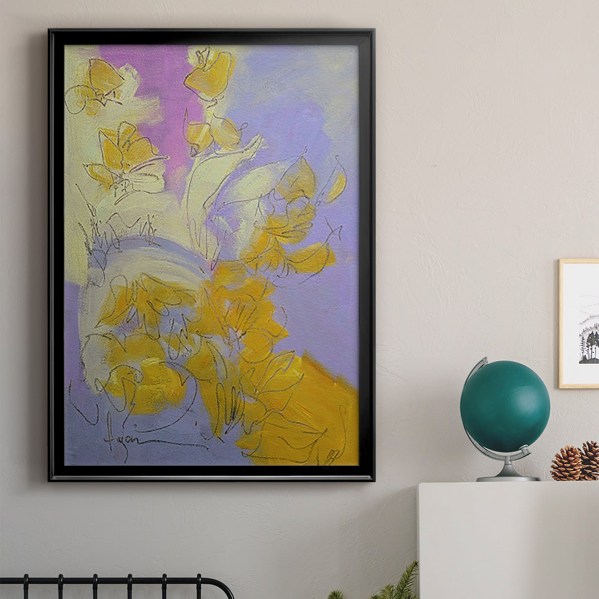 Free Bird - Modern Framed Canvas Print