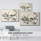 Study of a Cat (Étude de chat), 1946 - Floater Framed Canvas Print