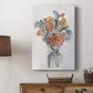 Watercolor Floral Arrangement I Premium Gallery Wrapped Canvas - Ready to Hang