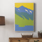 Bright Glacial Lake I Premium Gallery Wrapped Canvas - Ready to Hang