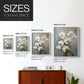 Floral Study Series LXV - Restickable Framed Art Set