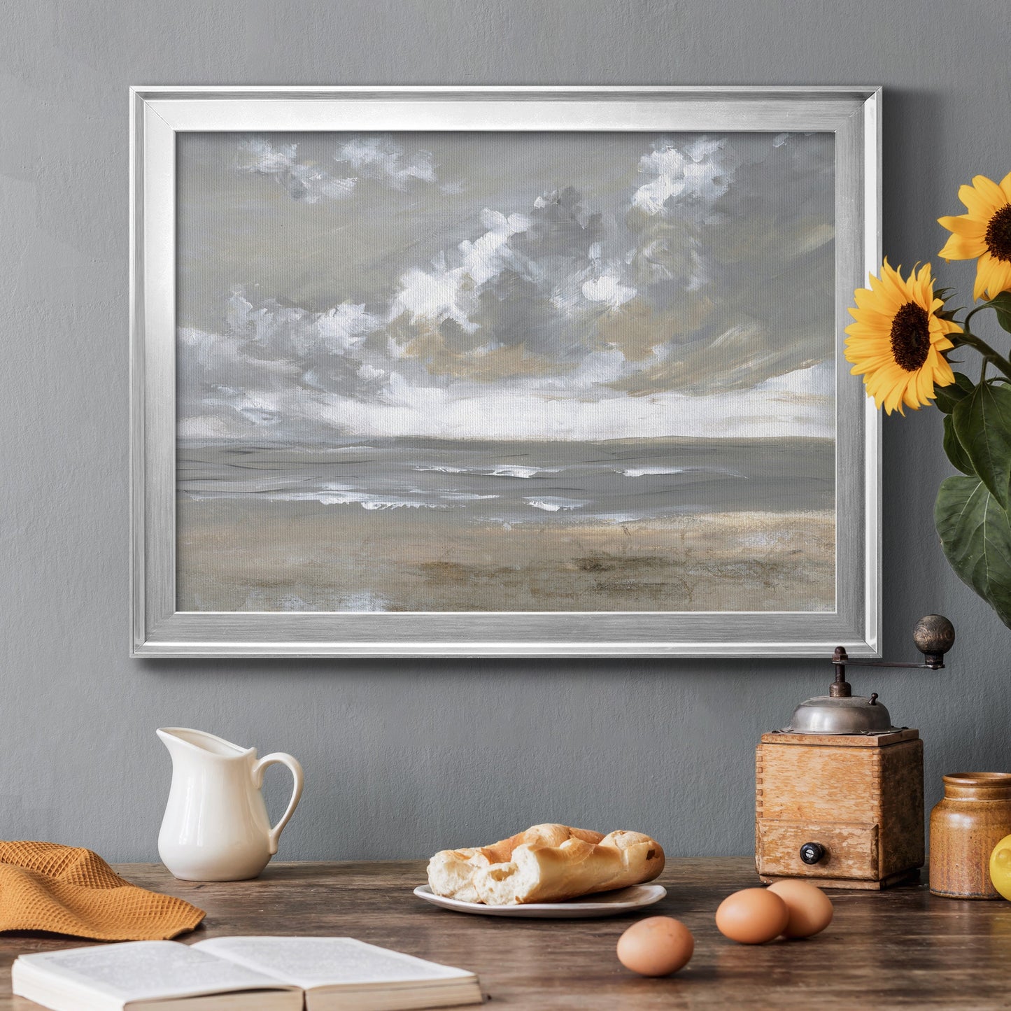Windswept - Modern Framed Canvas Print