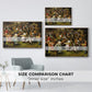 The Wedding Dance, c. 1566 - Floater Framed Canvas Print