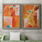 Primary Connection V - Premium Framed Canvas 2 Piece Set - Ready to Hang